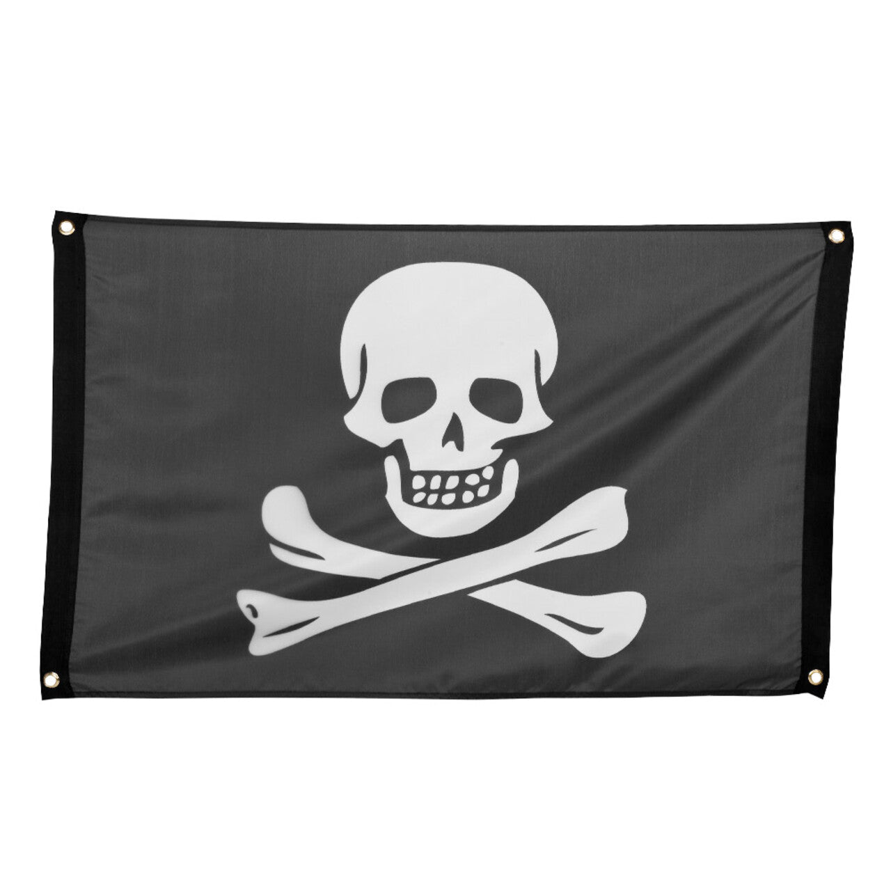 Op deze afbeelding zie je een Decoratie, van het merk Boland. Zwarte Vlag Piraten Classic (60 X 90 Cm)