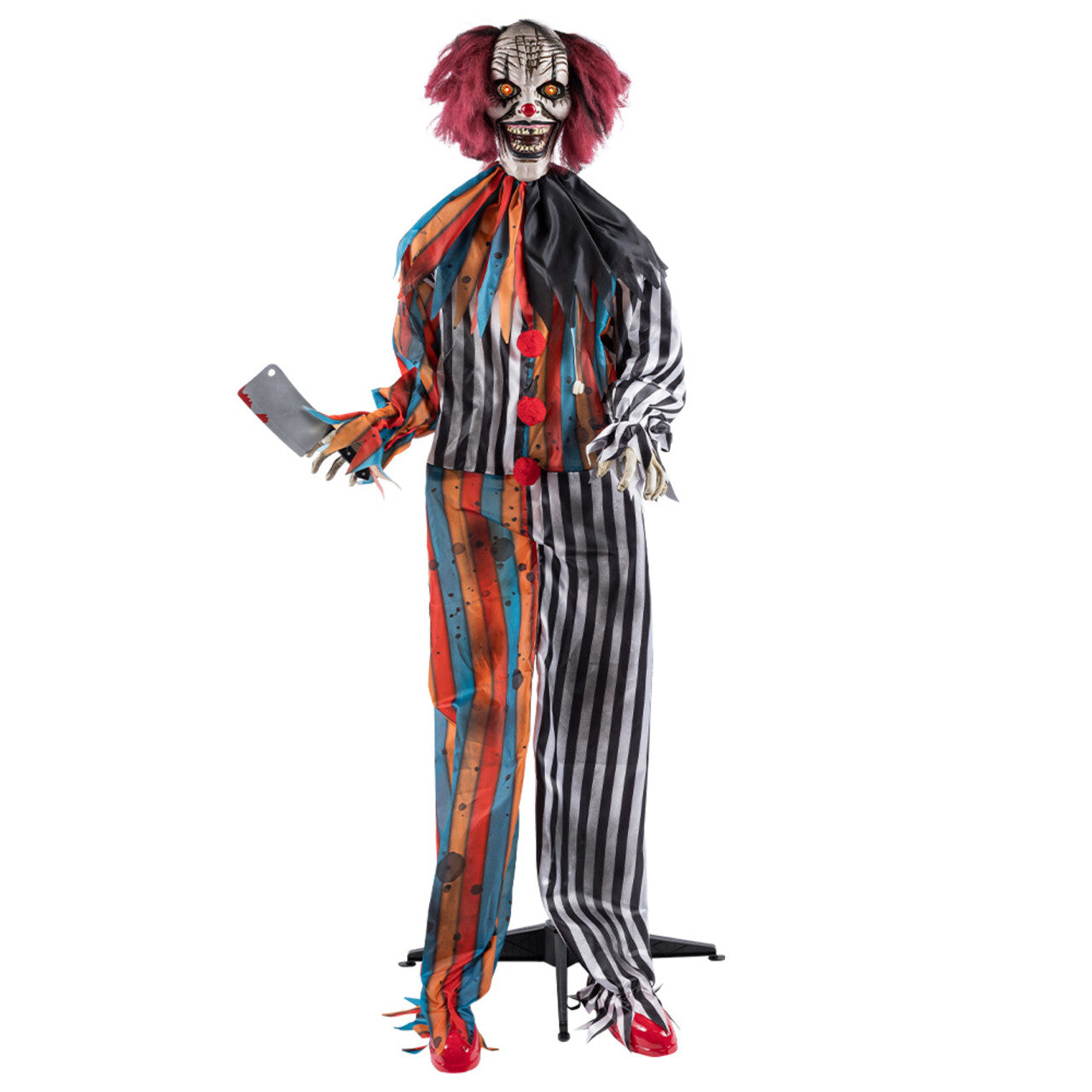 Op deze afbeelding zie je een Decoratie, van het merk Boland. Staande Decoratie Super Evil Clown Butcher