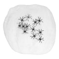 Spinngewebe 500 G Weiss Mit 25 Spinnen