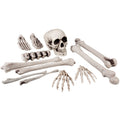 Satz Totenkopf Und Knochen L 12-Teilig