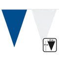 Pe Wimpelkette Blau / Weiss