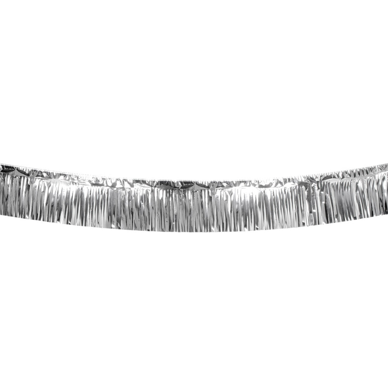 Op deze afbeelding zie je een Decoratie, van het merk Boland. Metallic Franje Slinger Zilver Party