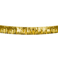 Metallic Quastengirlande Gold