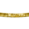 Metallic Quastengirlande Gold