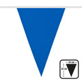 Polyester Wimpelkette Blau