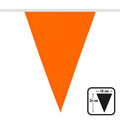 Polyester Wimpelkette Orange