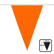 Op deze afbeelding zie je een Decoratie, van het merk Boland. Vlaggenlijn Oranje Koorts 6 Meter