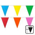 Polyester Wimpelkette Mehrfarbig