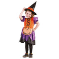 Kinderkostüm Pumpkin Witch Kostüm für Mädchen