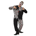 Gruseliger Nachtzirkus-Clown Herrenkostüm