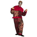Mitternacht Horror-Clown Herrenkostüm
