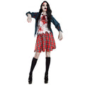 Zombie-Schülerin Britney Damenkostüm