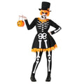 Erwachsenenkostüm Funky Skeleton Unisex