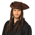 Piratenshut Dirty Joe Mit Rastahaar
