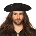 Piratenhut Admiral Schwarz