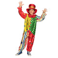 Clown Kunterbunt Kostüm für Kinder