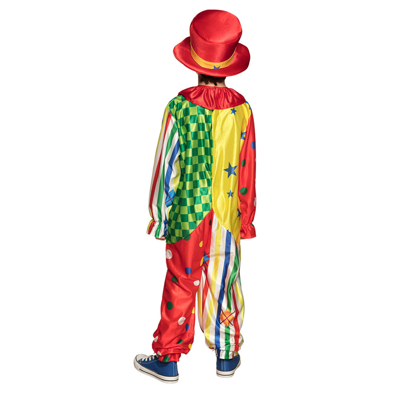 Op deze afbeelding zie je een Kostuums, van het merk Boland. Kinderkostuum Clown Lachie Kind Kostuum