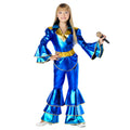 70er Disco Dancing Queen Kostüm für Mädchen