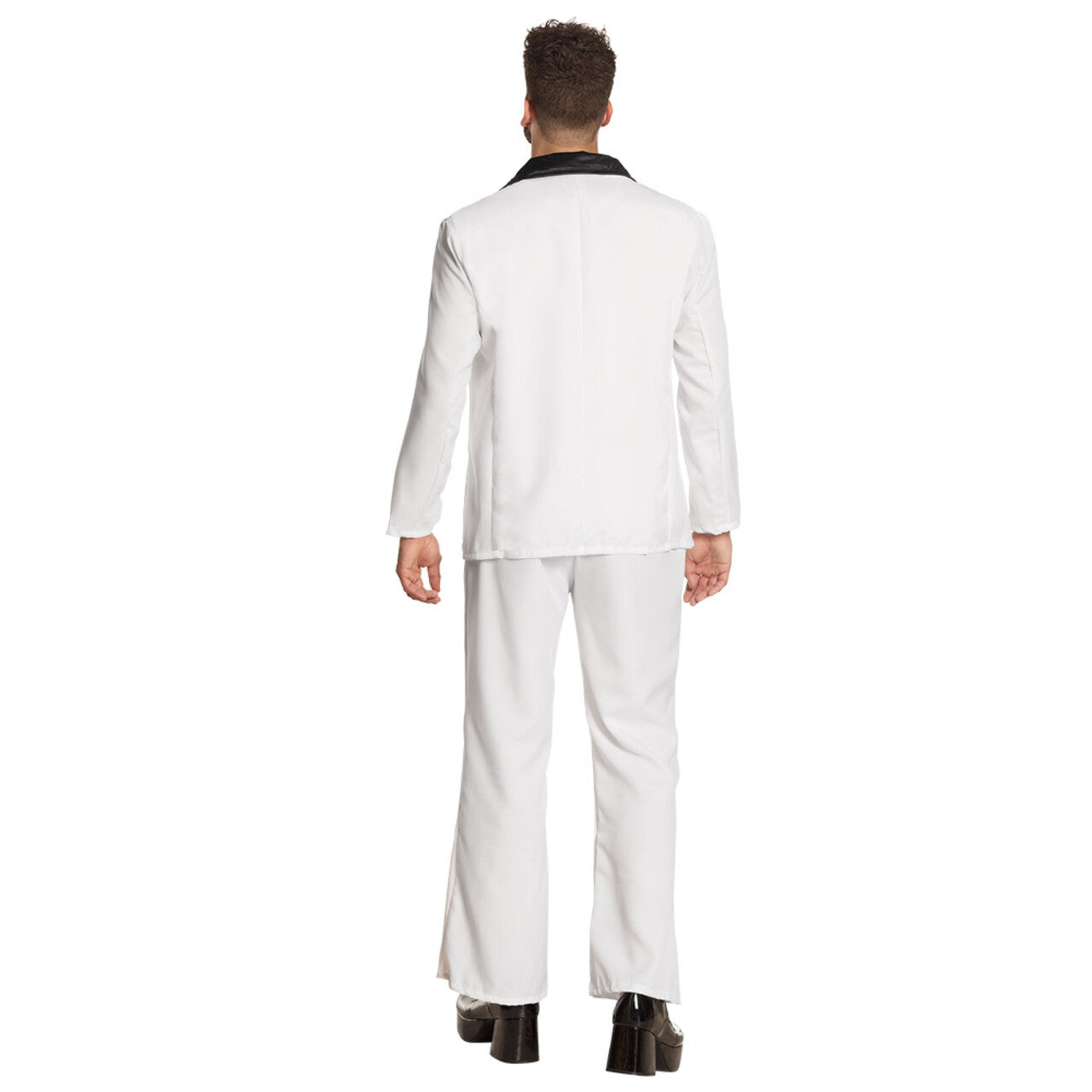 Op deze afbeelding zie je een Kostuums, van het merk Boland. Disco Fever Mr Travolta Man Kostuum