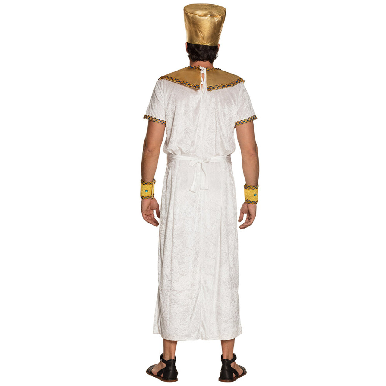 Op deze afbeelding zie je een Kostuums, van het merk Boland. Egyptische Farao Imhotep Man Kostuum