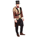 Steampunk-Abenteurer Jared Steam Herrenkostüm