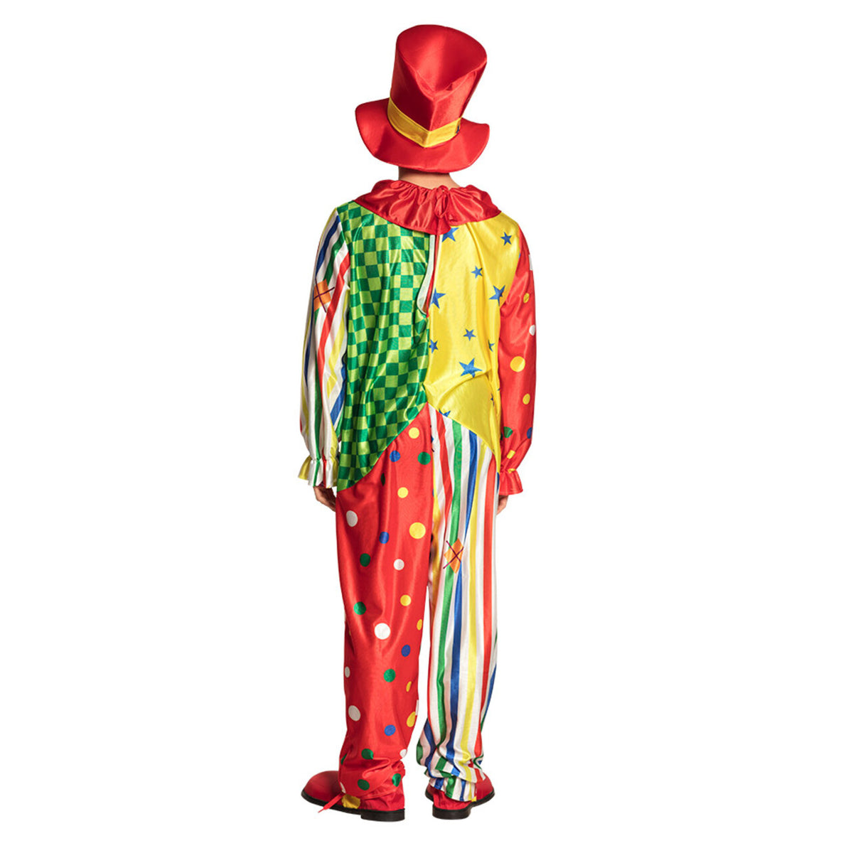 Op deze afbeelding zie je een Kostuums, van het merk Boland. Clown Giggle-A-Lot Man Kostuum