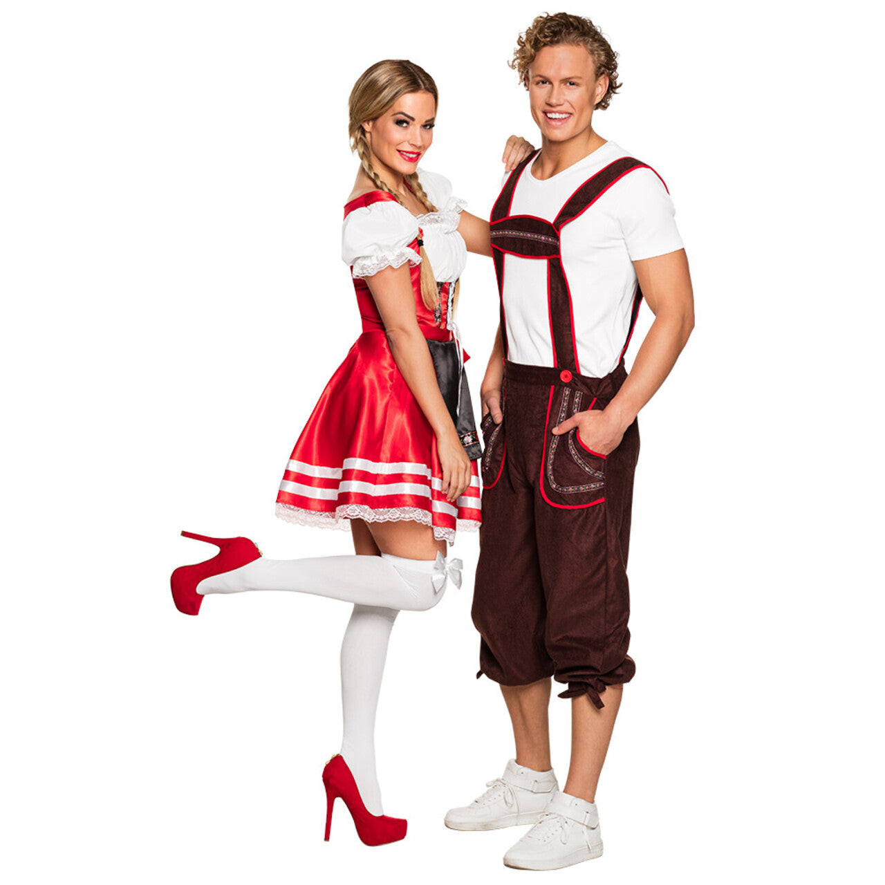 Op deze afbeelding zie je een Kostuums, van het merk Boland. Klaus Winterliebe Lederhose Man
