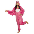 Weicher Flamingo-Overall Damenkostüm