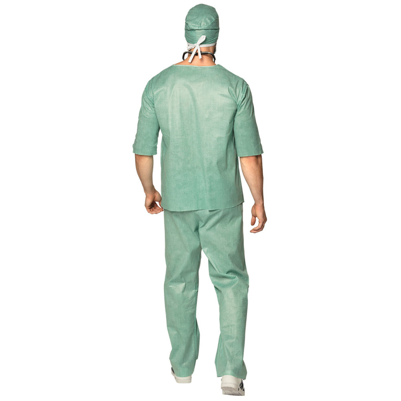 Op deze afbeelding zie je een Kostuums, van het merk Boland. Chirurg Dokter Operatie Wonder Man Kostuum
