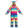 Bunte Mexikanische Lama-Piñata Herrenkostüm
