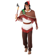 Op deze afbeelding zie je een Kostuums, van het merk Boland. Indiaan Dakota Jagende Wolf Man Kostuum