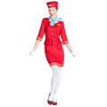 Erwachsenenkostüm Stewardess Linda Damenkostüm