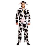 Op deze afbeelding zie je een Kostuums, van het merk Boland. Losgebroken Crazy Cow Man Kostuum