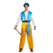 Op deze afbeelding zie je een Kostuums, van het merk Boland. Arabische Prins Amir Man Kostuum