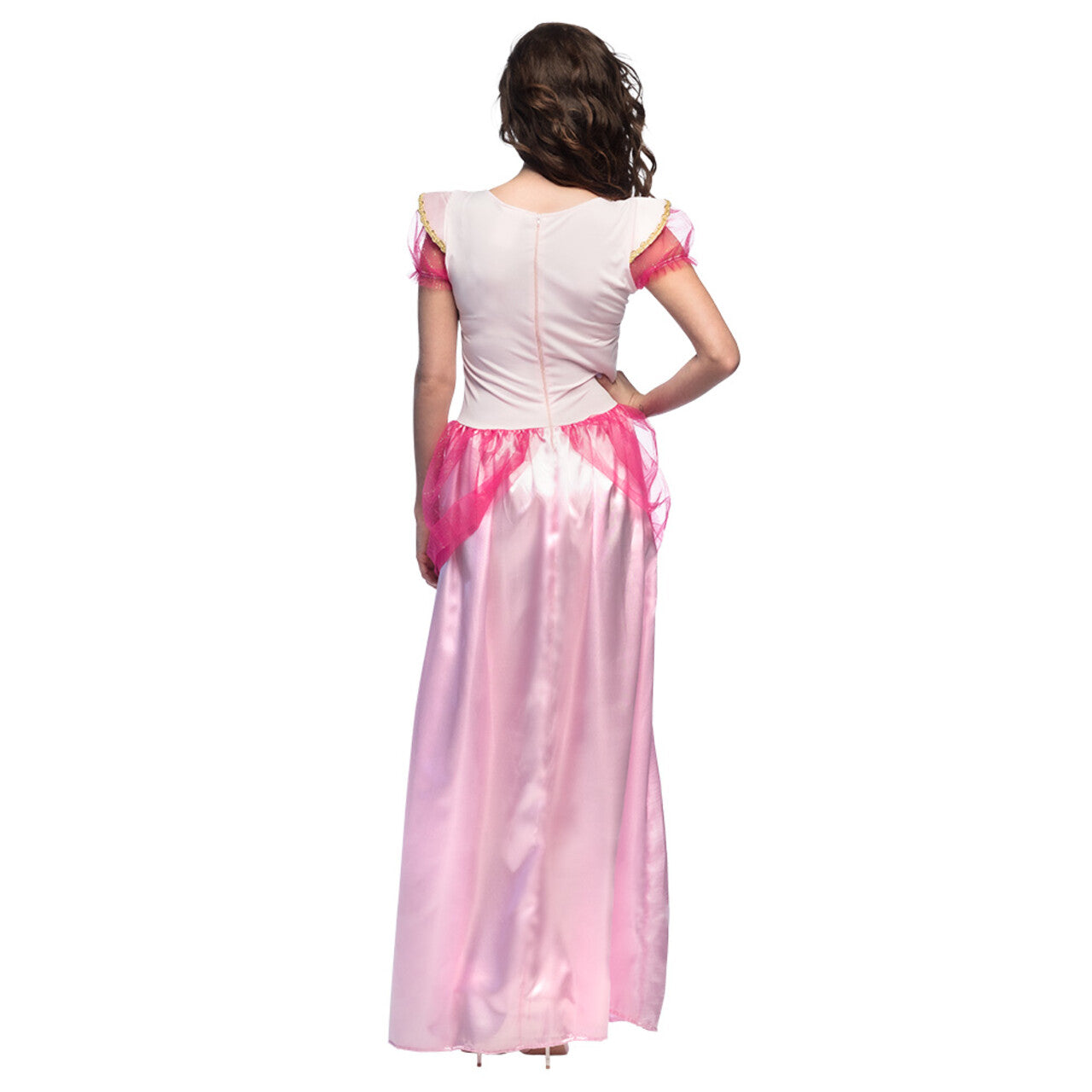 Op deze afbeelding zie je een Kostuums, van het merk Boland. Roze Droom Prinses Sophia Vrouw Kostuum