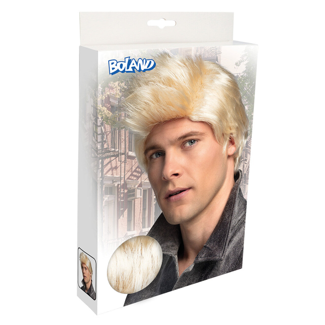 Op deze afbeelding zie je een Accessoires, van het merk Boland. Pruik Cool Guy Nick