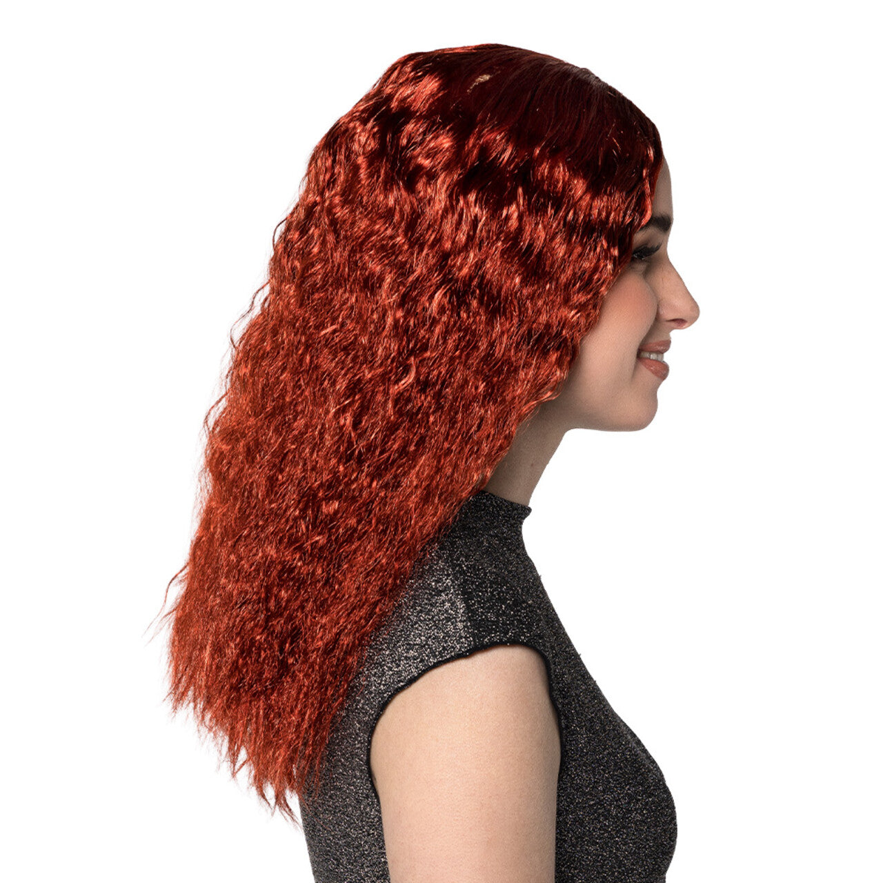 Op deze afbeelding zie je een Accessoires, van het merk Boland. Pruik Ginger Waves