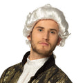 Perücke Barry Barock Weiß