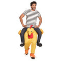 Erwachsenenkostüm Funny Chicken Unisex Kostüm