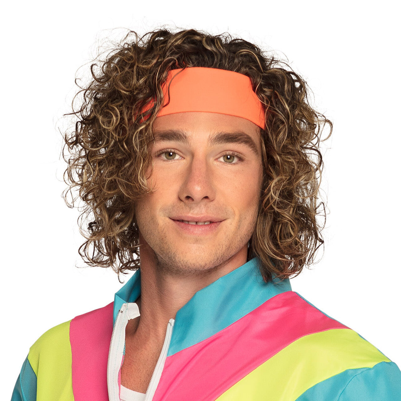 Op deze afbeelding zie je een Accessoires, van het merk Boland. Hoofdband Retro Oranje