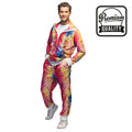 Disco Dude Trainingsanzug Herrenkostüm