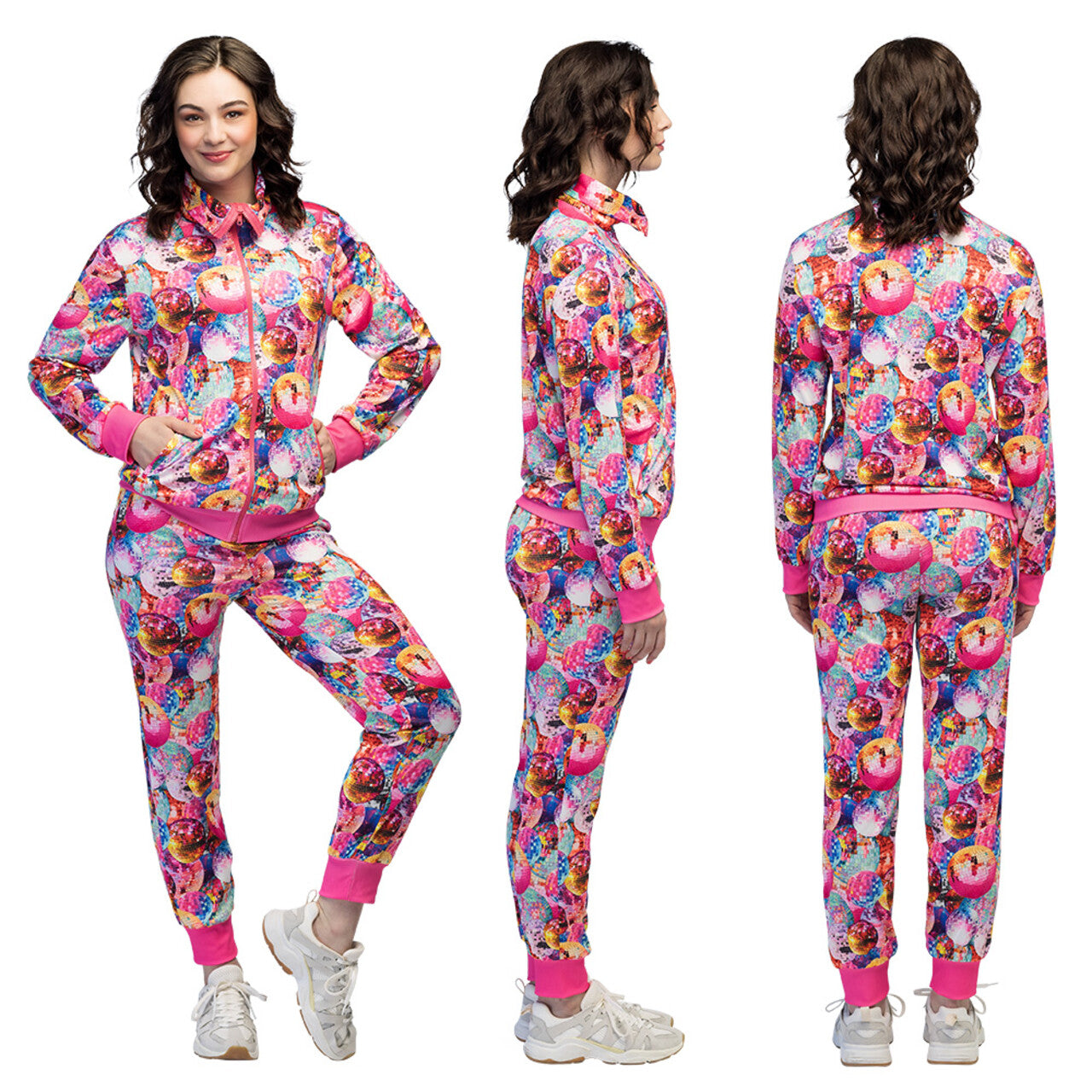 Op deze afbeelding zie je een Kostuums, van het merk Boland. Trainingspak Dancing Babe Uv (S) Premium Quality Vrouw Kostuum