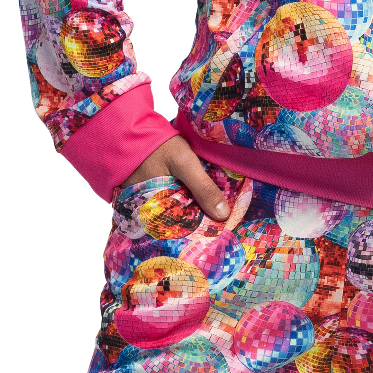 Op deze afbeelding zie je een Kostuums, van het merk Boland. Trainingspak Dancing Babe Uv (S) Premium Quality Vrouw Kostuum