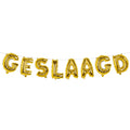 Folienballongirlande geslaagd