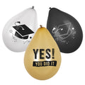 Satz 6 Latex Ballons Graduation 3 Farben Zweiseitig