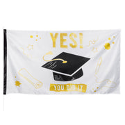 Op deze afbeelding zie je een Decoratie, van het merk Boland. Vlag Geslaagd Yes! You Did It