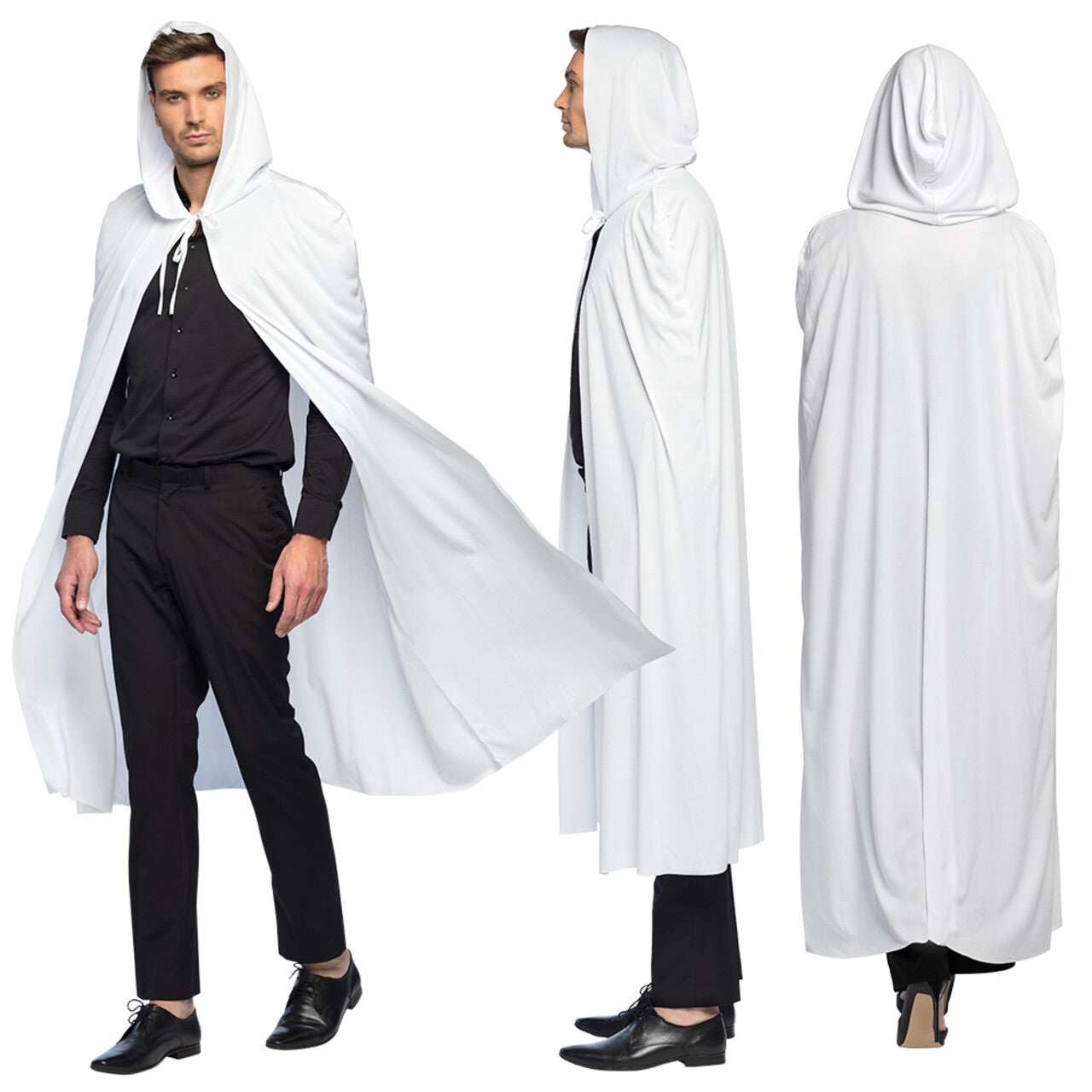 Op deze afbeelding zie je een Accessoires, van het merk Boland. Cape Innocent Wit 180 Cm