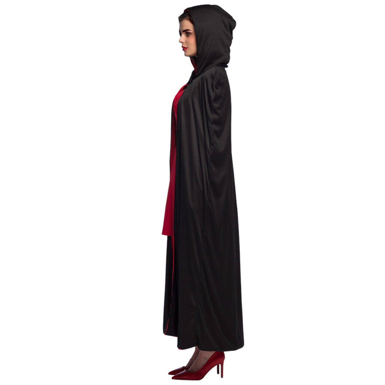 Op deze afbeelding zie je een Accessoires, van het merk Boland. Cape Twilight Zwartrood Omkeerbaar