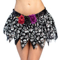 Calaveras Totenschädel Minirock Damen