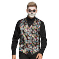 Tag Der Toten Totenkopf-Sammler Weste Herren